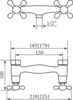 Смеситель для душа Veragio Agatha VR.AGT-3730.CR хром Смеситель для душа Veragio Agatha VR.AGT-3730.CR хром