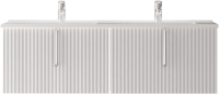 Тумба с раковиной Sanvit Рольф 120 W белая