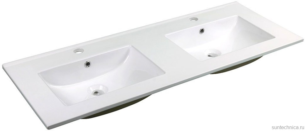 Тумба с раковиной Sanvit Рольф 120 W белая