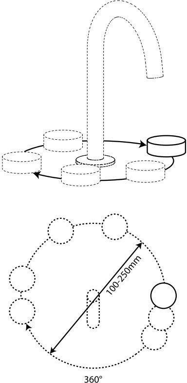 Смеситель для раковины Jacob Delafon Grands Boulevards E25387-CPcaresse