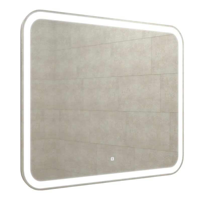 Зеркало MIXLINE "Стив Нео-S" 1000*800 (ШВ) сенсорный выкл, светодиодная бегущая подсветка