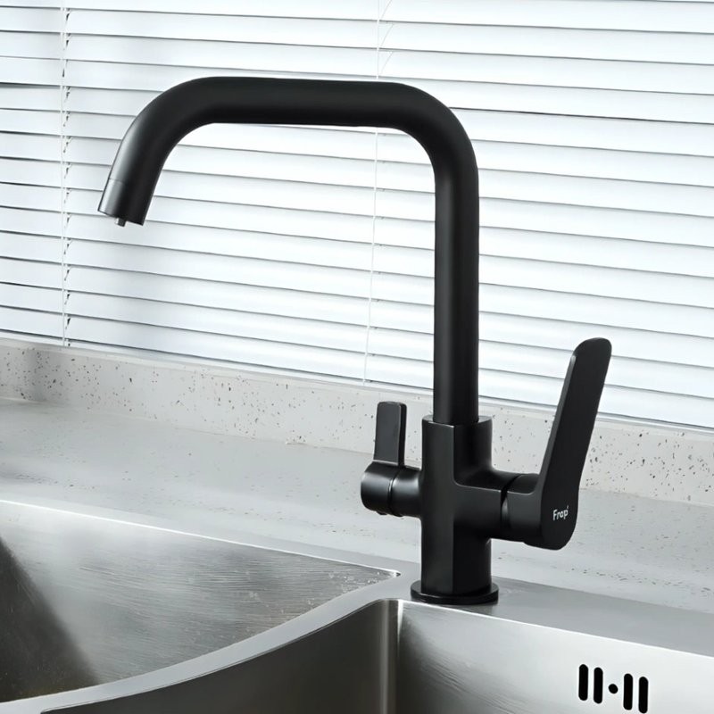 Смеситель для кухни Frap H62 F4362 черный