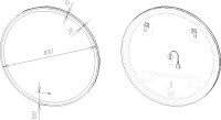 Мебель для ванной комнаты VitrA Root Groove 80 серая