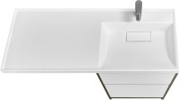 Мебель для ванной комнаты AQUATON Лондри 60 R, дуб кантри, белый