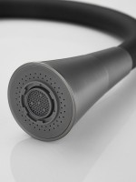 Смеситель для кухни Haiba HB73823-3 оружейная сталь