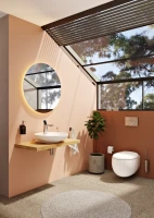 Унитаз подвесной VitrA Memoria 5885B403-0101 безободковый, с микролифтом, глянцевый белый