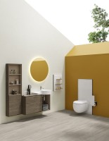 Унитаз подвесной VitrA Memoria 5885B403-0101 безободковый, с микролифтом, глянцевый белый