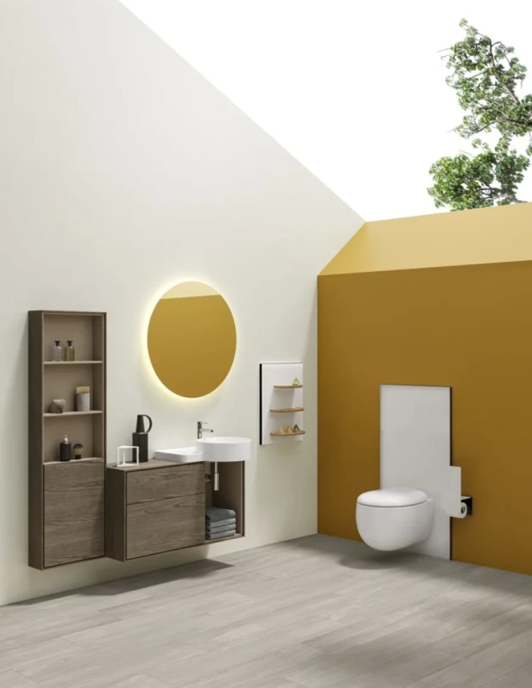 Унитаз подвесной VitrA Memoria 5885B403-0101 безободковый, с микролифтом, глянцевый белый