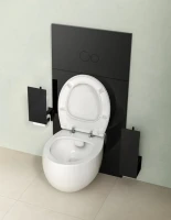 Унитаз подвесной VitrA Memoria 5885B403-0101 безободковый, с микролифтом, глянцевый белый