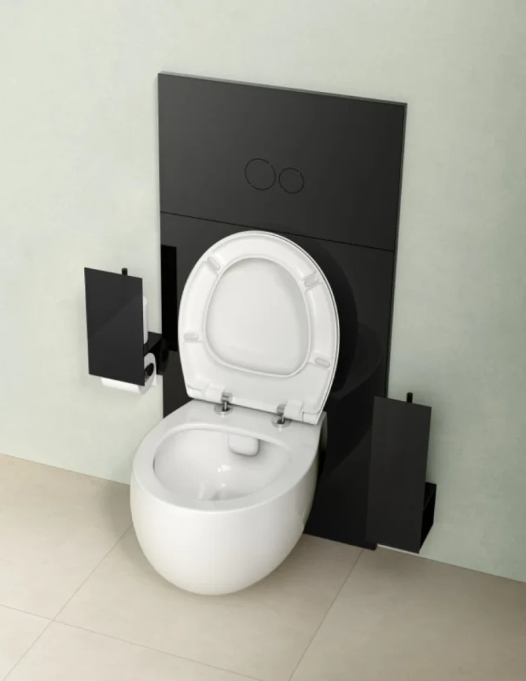 Унитаз подвесной VitrA Memoria 5885B403-0101 безободковый, с микролифтом, глянцевый белый