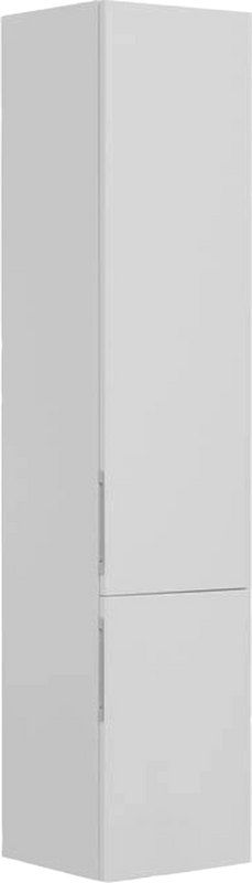 Шкаф пенал для ванной Aquanet Алвита 35 R белый глянцевый