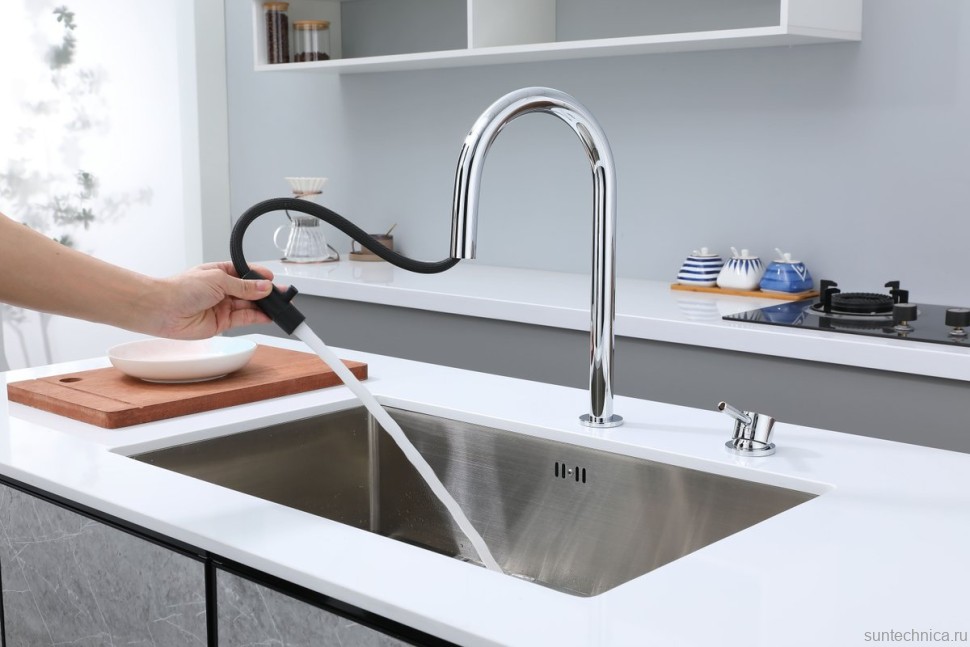 Смеситель для кухни Paulmark Estetica Es218006-CR хром