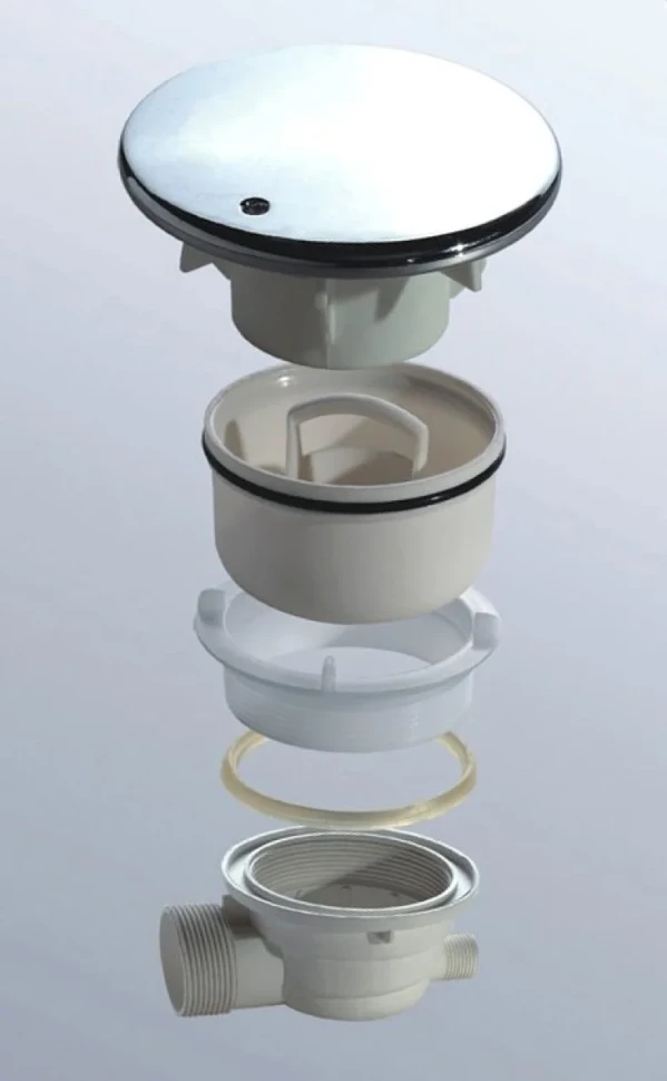 Поддон для душа Cezares Tray TRAY-A-RH-120/90-550-15-W-R R120х90 R, с сифоном