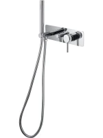 Встраиваемый смеситель для душа и ванны Allen Brau Priority 5.31009-00 С ВНУТРЕННЕЙ ЧАСТЬЮ, хром
