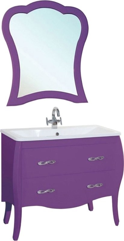 Зеркало Bellezza Грация 80 фиолетовое