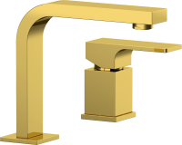 Смеситель для раковины Remer Absolute AU57DO золотой глянцевый