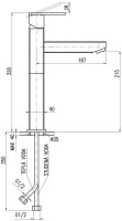 Смеситель для раковины Rav Slezak Loira LR530.5