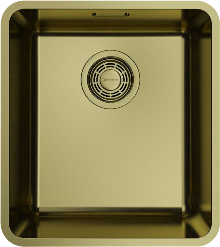 Комплект Мойка Omoikiri Omi 37-U/I Ultra-LG светлое золото + Измельчитель Nagare 750