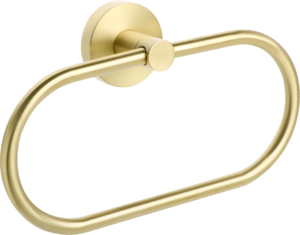 Полотенцедержатель Fixsen Comfort Gold FX-87011 кольцо, золото сатин