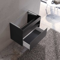Тумба с раковиной Keuco Stageline 32862 80 см, вулканит