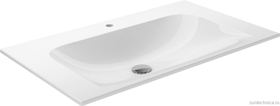 Тумба с раковиной Keuco Stageline 32862 80 см, вулканит
