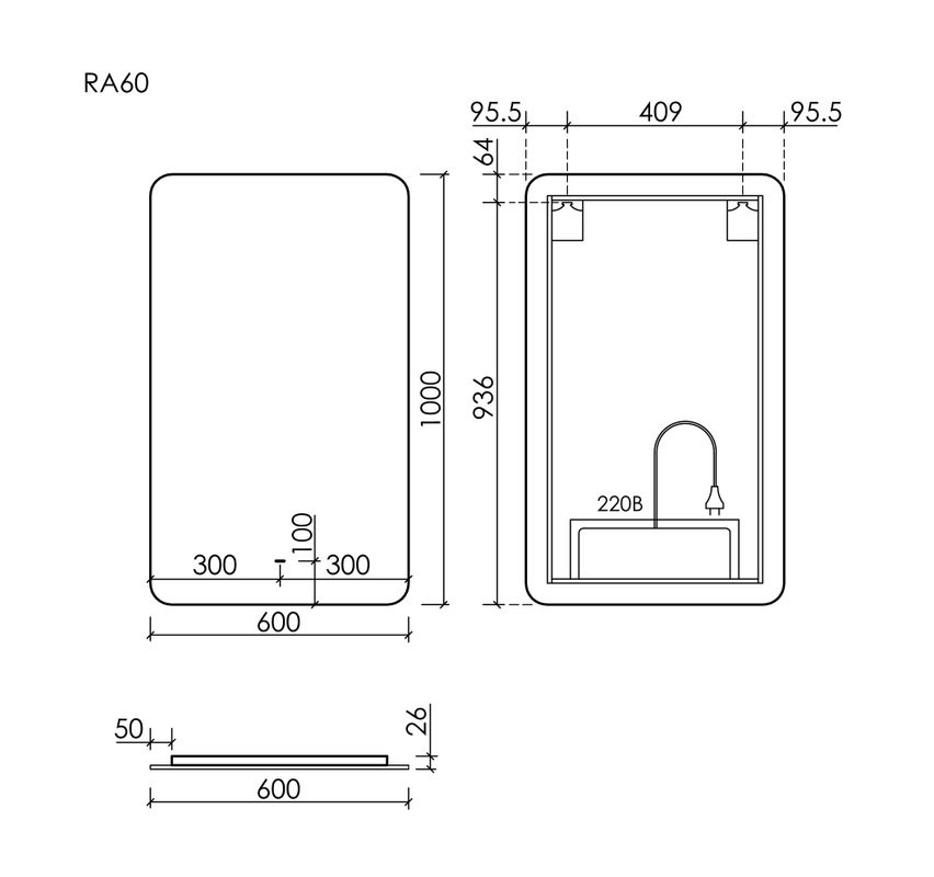 Мебель для ванной комнаты Sancos Snob R 1.0 60 beige soft