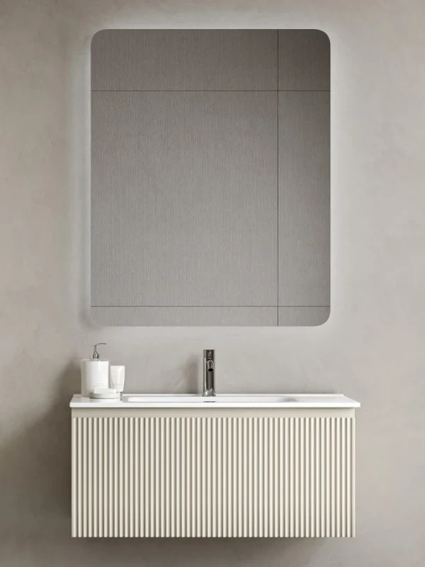 Мебель для ванной комнаты Sancos Snob R 1.0 90 beige soft