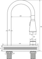 Комплект Mixline Pro 552104 графит