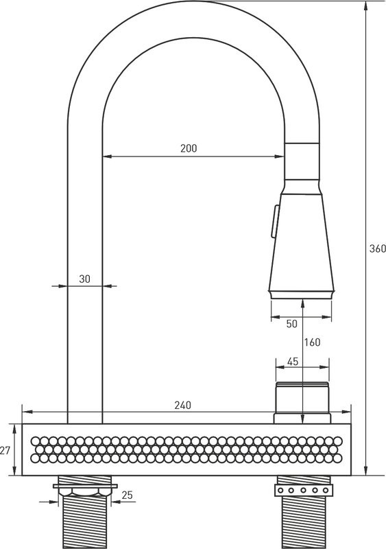 Комплект Mixline Pro 552104 графит