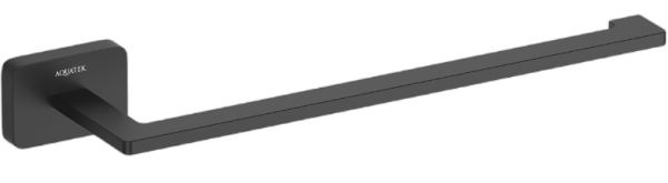 Полотенцедержатель AQUATEK Либра AQ4319MB матовый черный