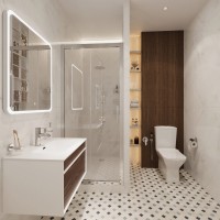 Тумба с раковиной STWORKI Вестервик 70 орех каньон