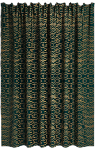 Штора для ванной IDDIS Base BG06P24i11 240х200, зеленая