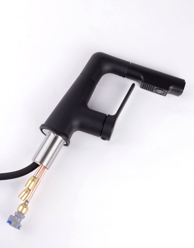 Смеситель для раковины Fashun A4018-7 черный