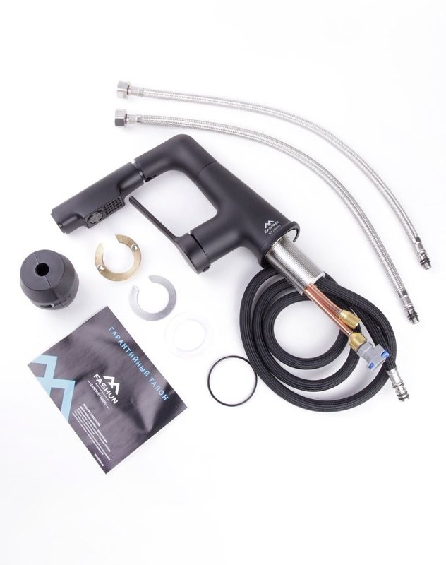 Смеситель для раковины Fashun A4018-7 черный