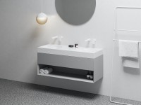 Тумба с раковиной Ravak Lite SD 120 дымчато-серая Тумба с раковиной Ravak Lite SD 120 дымчато-серая