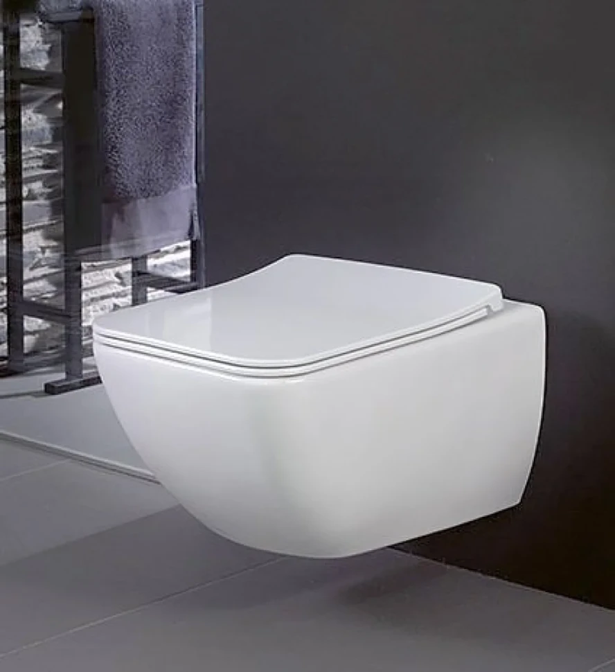 Комплект Унитаз подвесной Villeroy & Boch Venticello 4611RL01 безободковый, альпийский белый + Инсталляция Geberit Duofix UP 320 111.300.00.5 + Кнопка Sigma 30 115.883.KH.1 хром глянцевый, хром матовый + Крепления 111.815.00.1 к стене