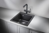 Мойка кухонная Granula 4201, турмалин