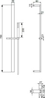 Душевой гарнитур Cezares Articoli Vari CZR-L-SD-01