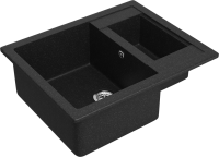 Мойка кухонная Domaci Болонья М-19-007 антрацит