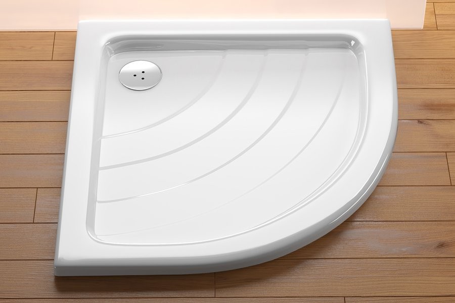 Поддон для душа Ravak Kaskada Ronda-90 LA с сифоном