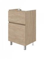Мебель для ванной комнаты Teymi Laina 50 напольная, светлый дуб