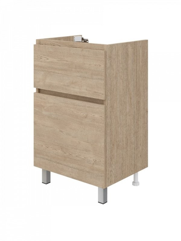 Мебель для ванной комнаты Teymi Laina 50 напольная, светлый дуб