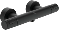 Термостатический смеситель Ideal Standard Ceratherm T25 A7201XG для душа, silk black