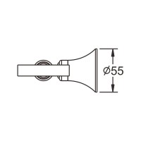 Стакан Rose RG12 RG1212 хром