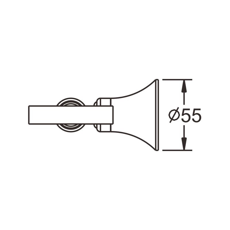 Стакан Rose RG12 RG1212 хром