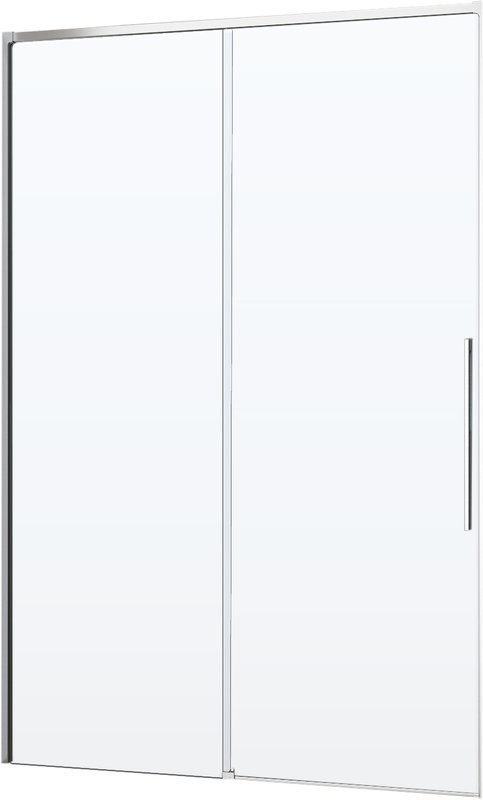 Душевая дверь в нишу Vincea Ultima VDS-7UL140CL 140 см, профиль хром, стекло прозрачное