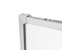 Душевая дверь в нишу Vincea Ultima VDS-7UL140CL 140 см, профиль хром, стекло прозрачное