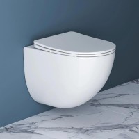 Комплект Унитаз подвесной BelBagno Amanda BB051CHR безободковый + Крышка BB051SC с микролифтом + Инсталляция Geberit Duofix UP 320 111.300.00.5 + Кнопка Sigma 01 115.770.11.5 белая + Крепления 111.815.00.1 к стене + Звукоизоляция