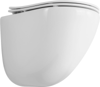Комплект Унитаз подвесной BelBagno Amanda BB051CHR безободковый + Крышка BB051SC с микролифтом + Инсталляция Geberit Duofix UP 320 111.300.00.5 + Кнопка Sigma 01 115.770.11.5 белая + Крепления 111.815.00.1 к стене + Звукоизоляция