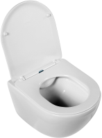 Комплект Унитаз подвесной BelBagno Amanda BB051CHR безободковый + Крышка BB051SC с микролифтом + Инсталляция Geberit Duofix UP 320 111.300.00.5 + Кнопка Sigma 01 115.770.11.5 белая + Крепления 111.815.00.1 к стене + Звукоизоляция